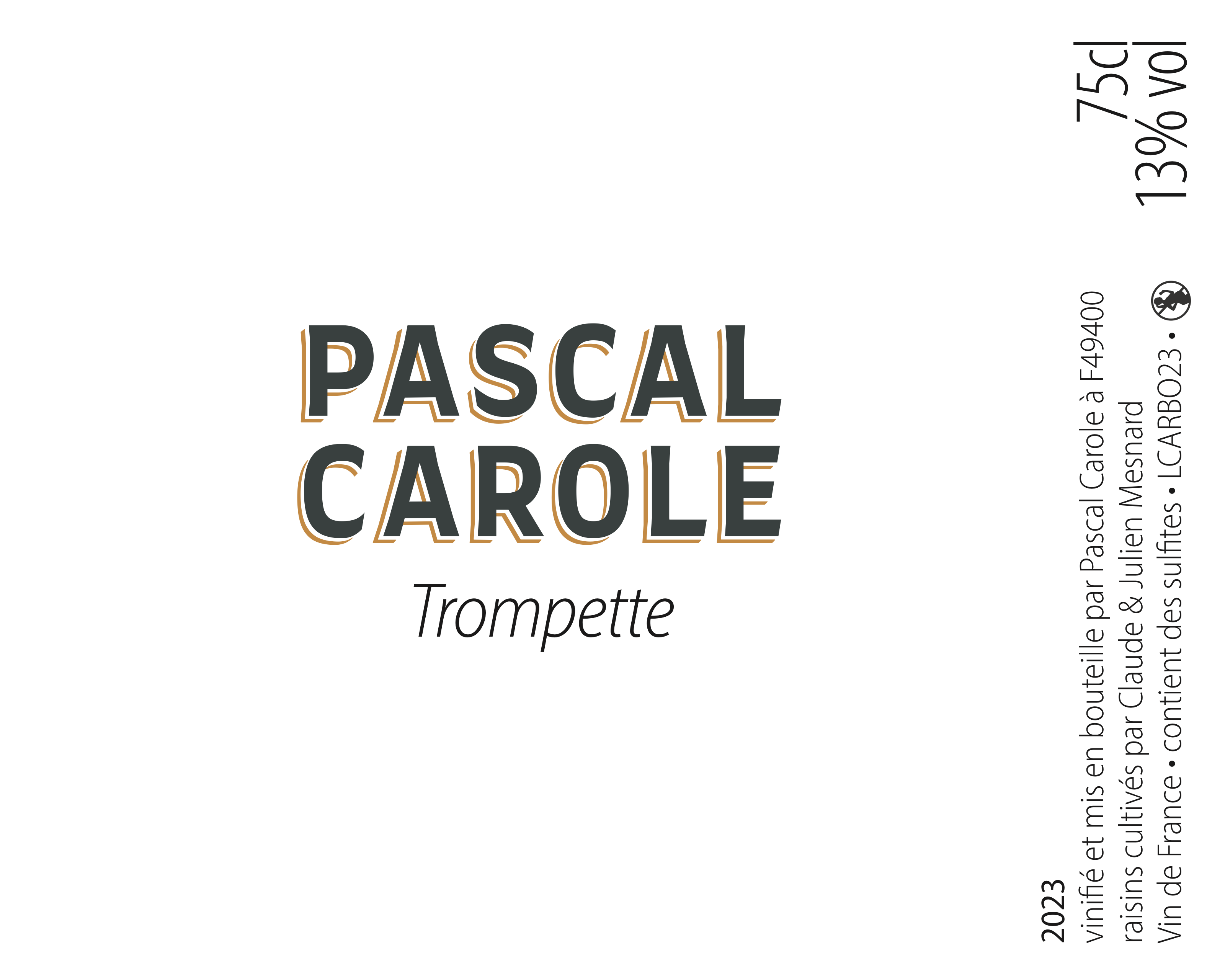 Trompette label